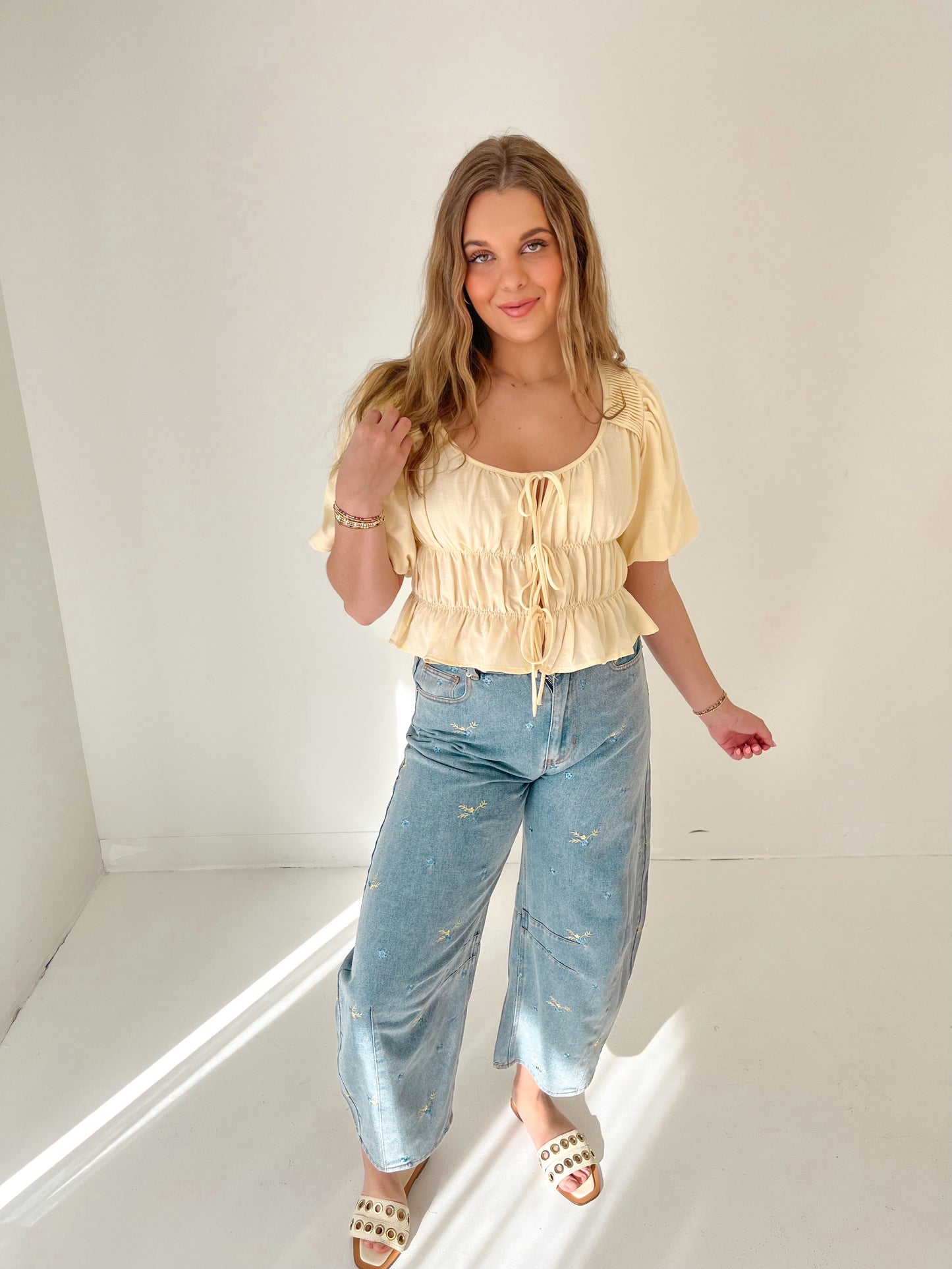 Sunshine State Top | Light Yellow