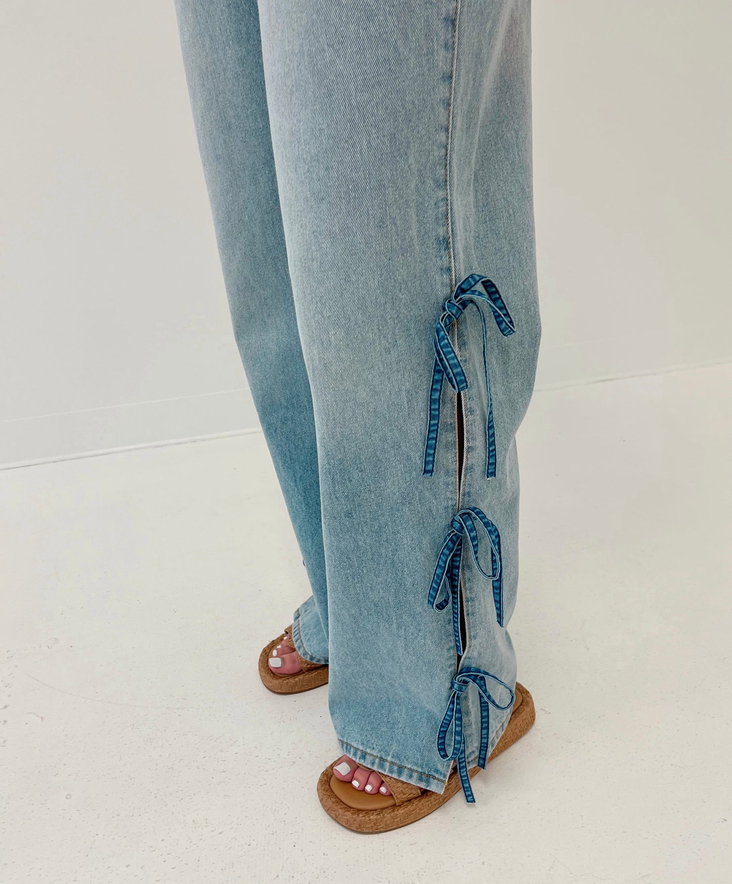 Tied & True Denim Pants