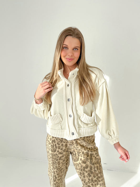 Cute As A Cardi | Oatmeal
