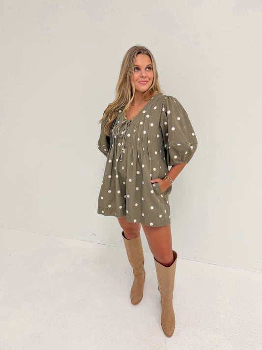 Sweet Spot Romper | Mocha
