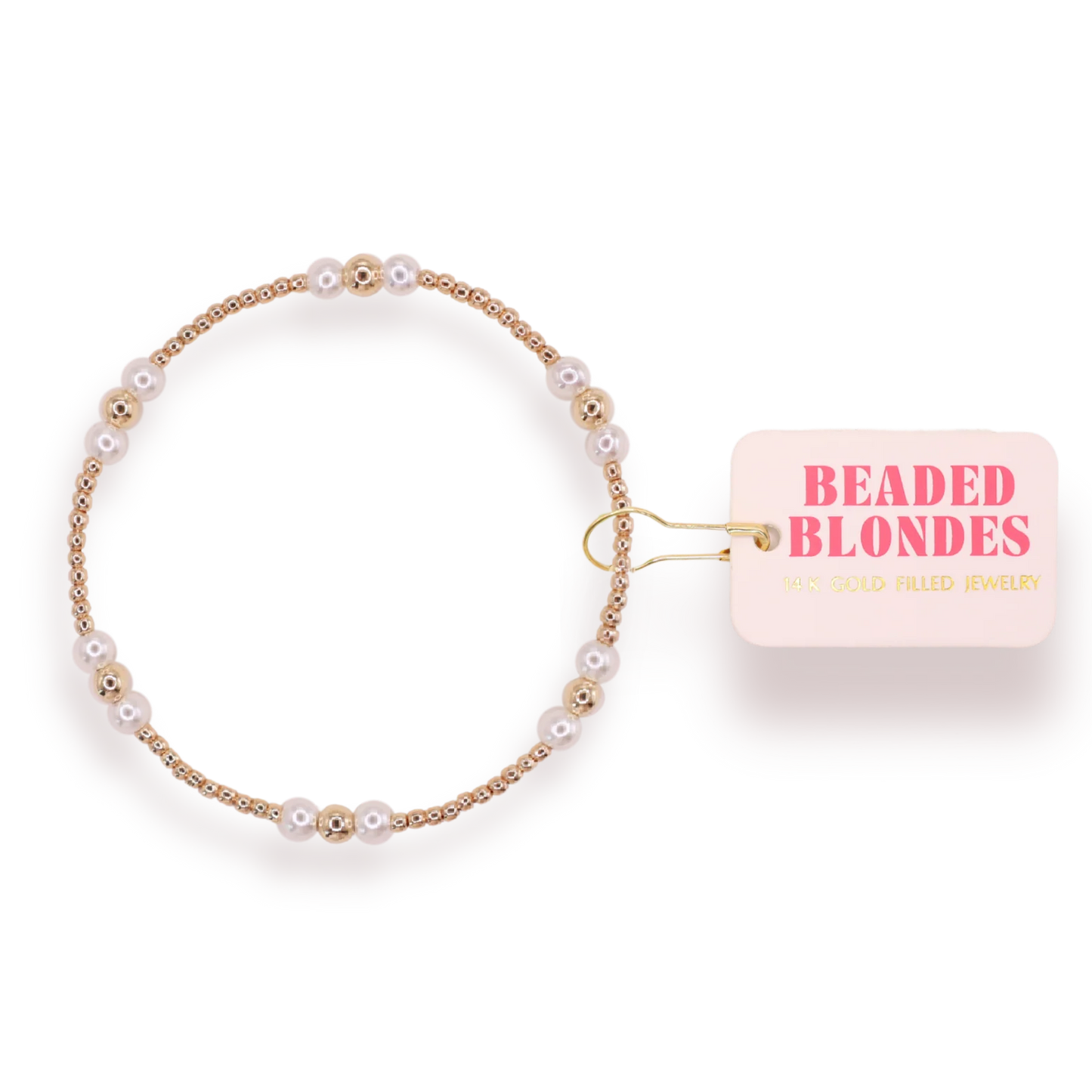 Iris Bracelet Gold | Beaded Blondes