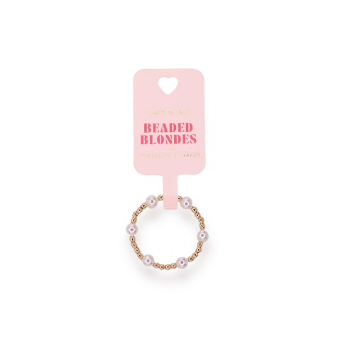 June Pearl Ring Gold | Beaded Blondes