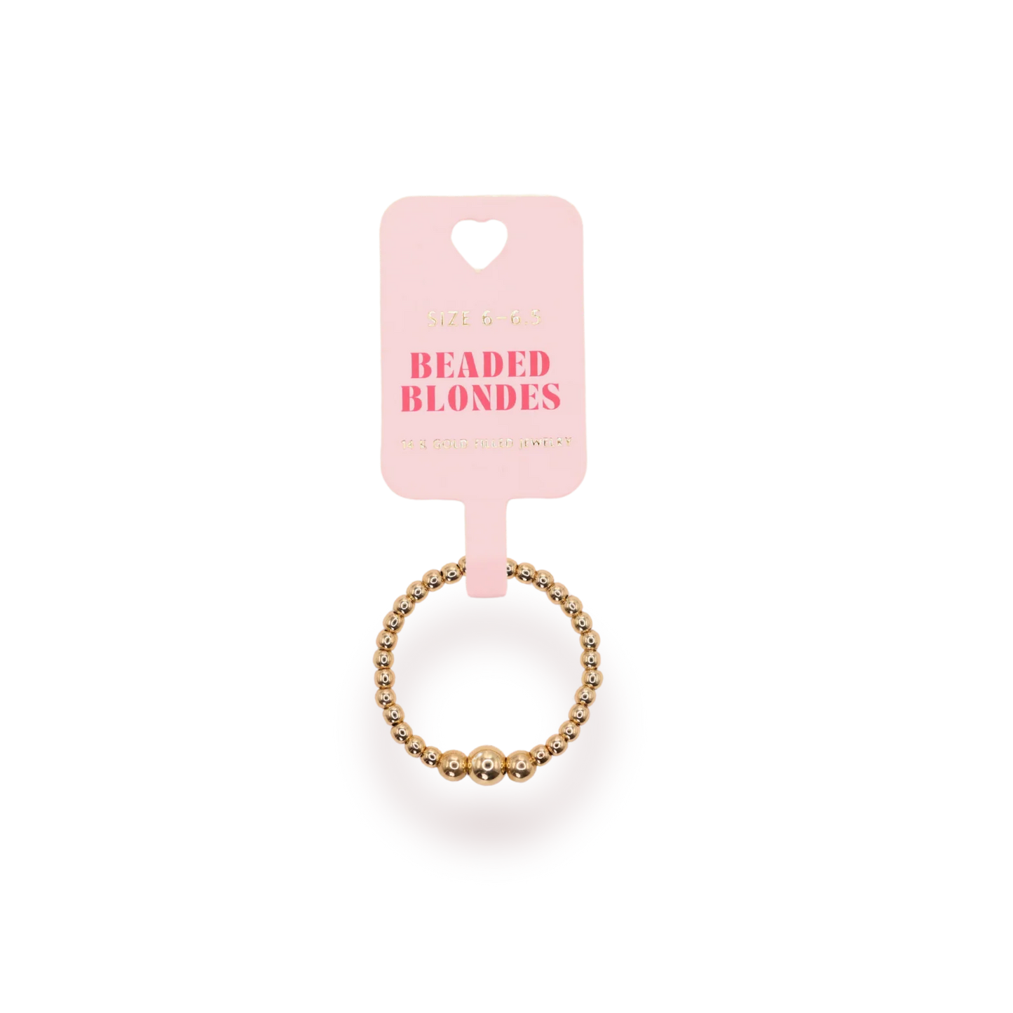 Sutton Ring Gold | Beaded Blondes