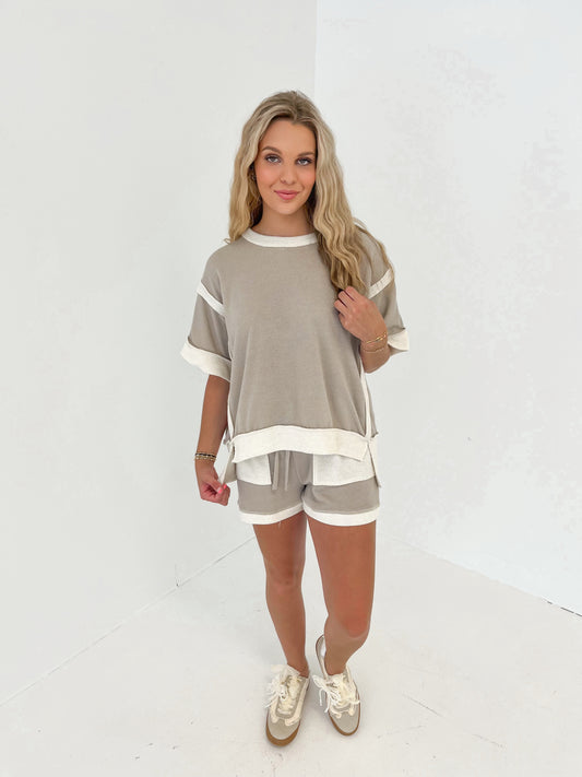 Neutral Necessity Terry Top | Taupe
