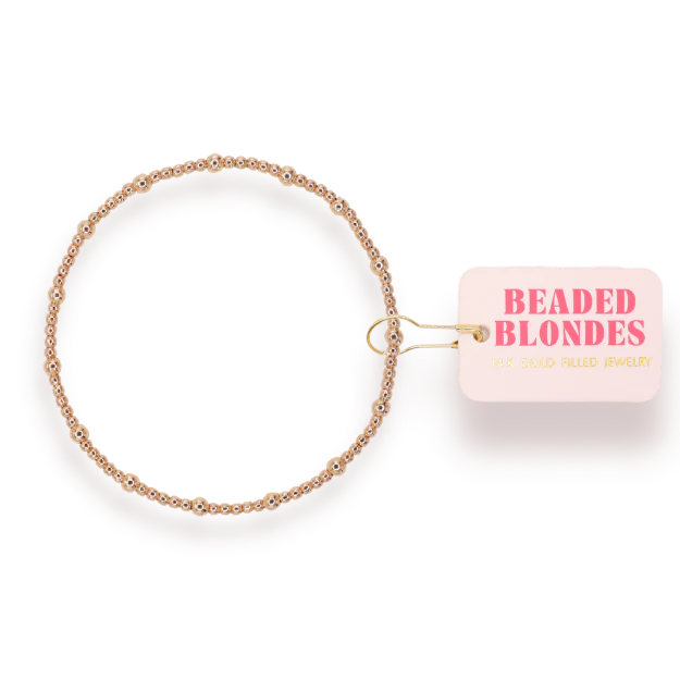 Dainty June Bracelet Gold | Beaded Blondes