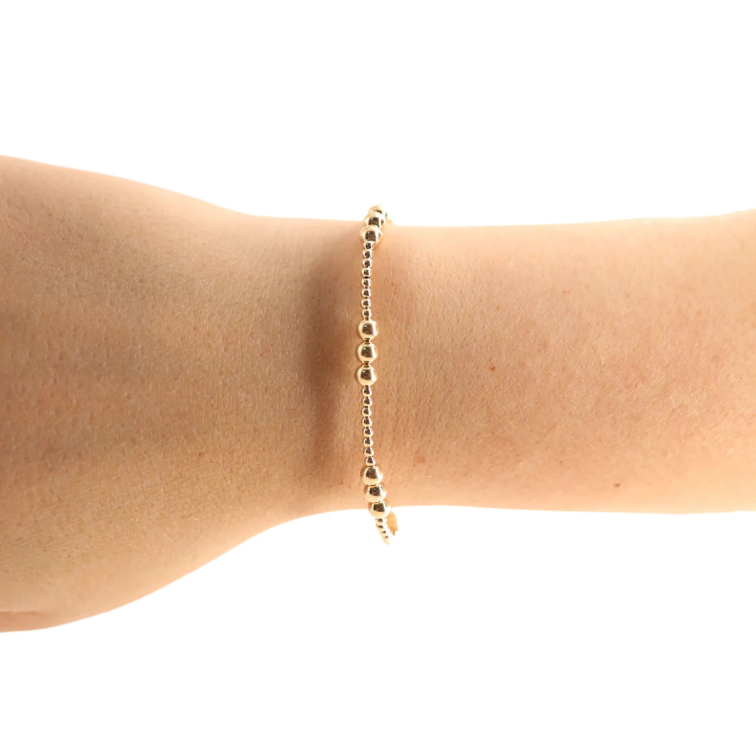 ILY Bracelet Gold | Beaded Blondes