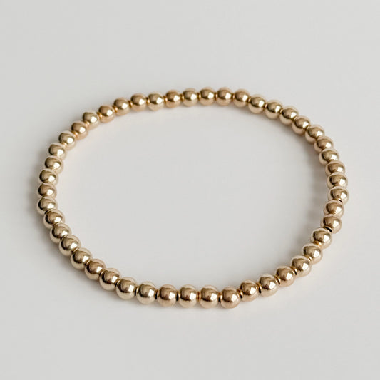4mm Gold Bracelet | Gardenia Co.
