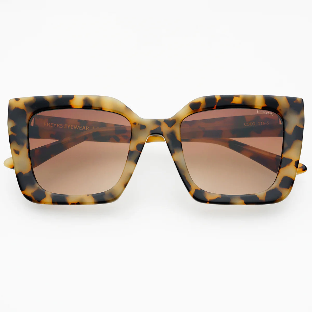 FREYRS Coco Sunglasses | Milky Tortoise