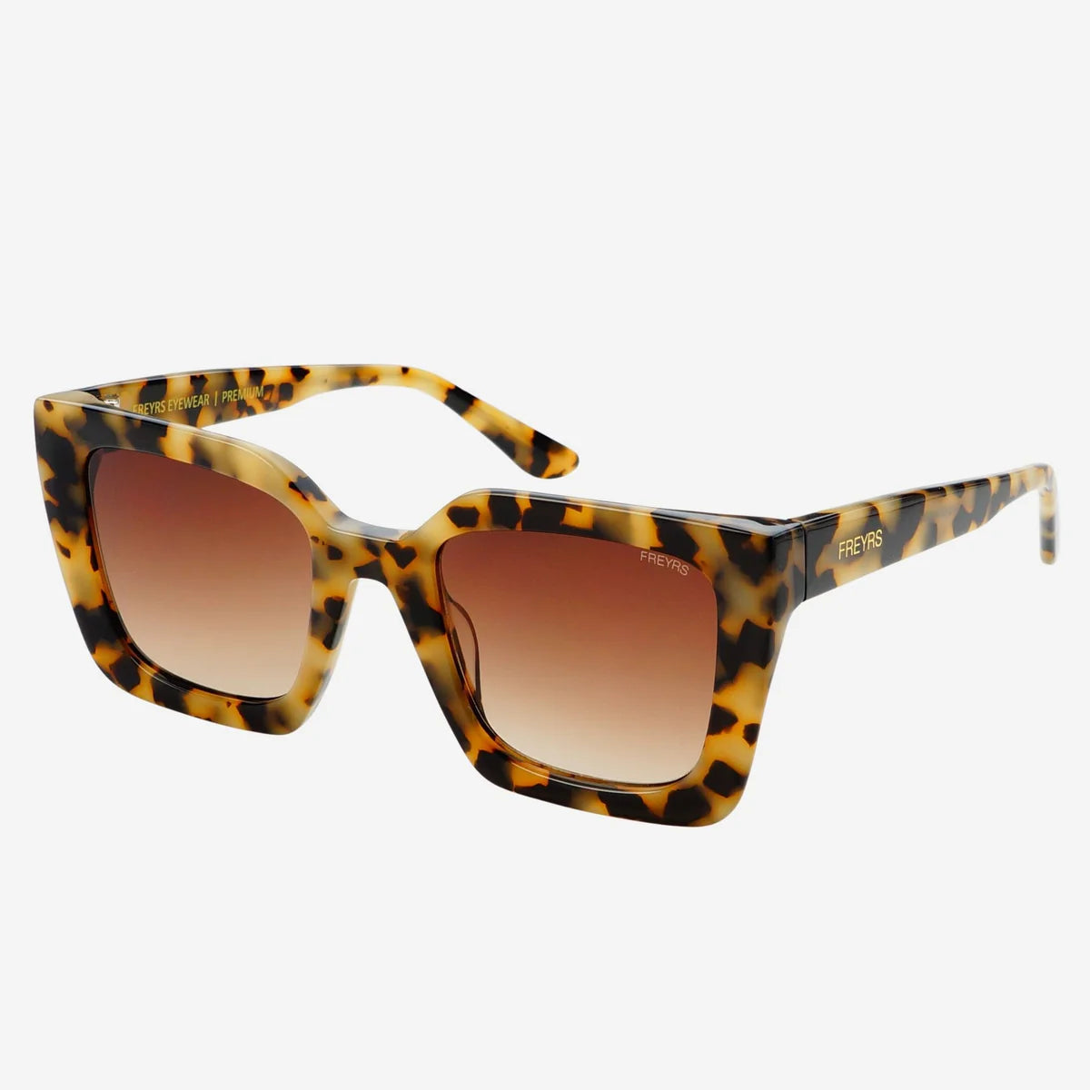 FREYRS Coco Sunglasses | Milky Tortoise